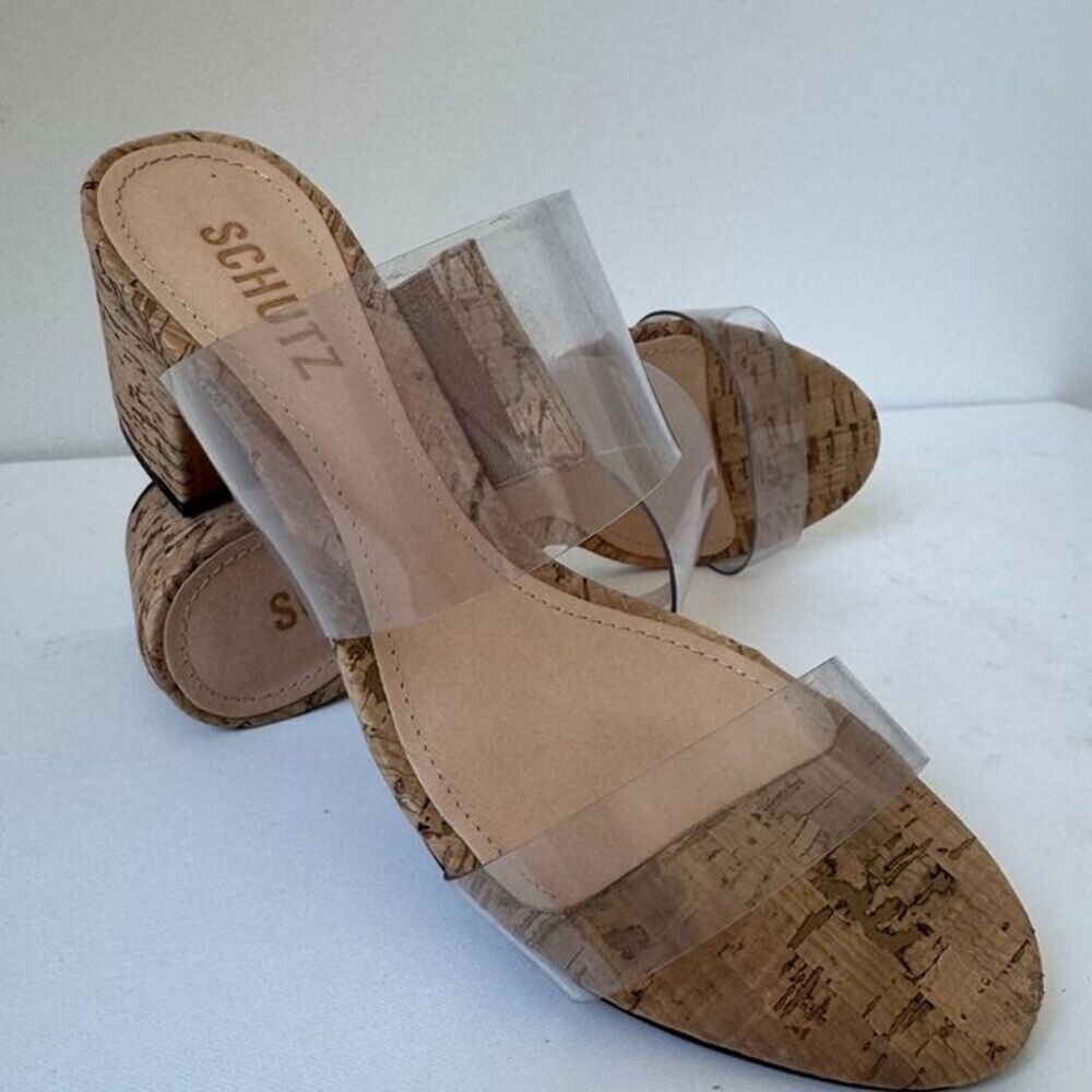 Schutz Victorie Sandal Heels, Size 7.5